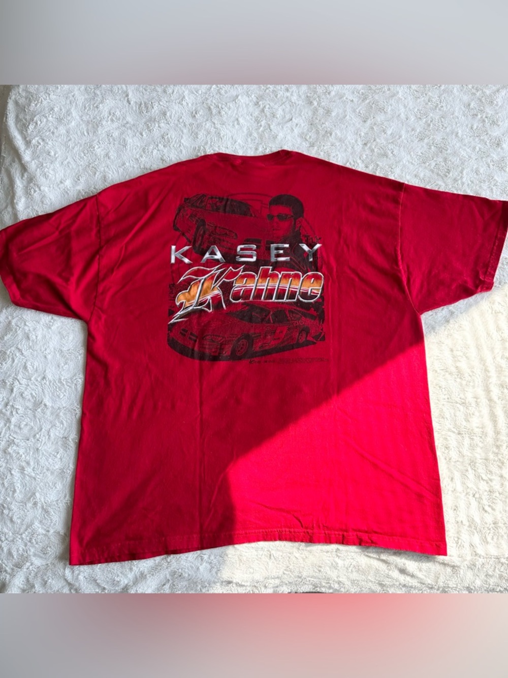Vintage Kasey Kahne Nascar Shirt Tee Mens XXL 2XL Red #9 Chase Authentics Dodge